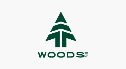Woods brand logo