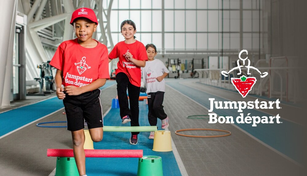 Help raise up to $1 million for Jumpstart. For every Mastercard purchase at Canadian Tire, a 30¢ donation will go to Jumpstart, up to $1 million, to help kids play. June 1st–30th, 2023.