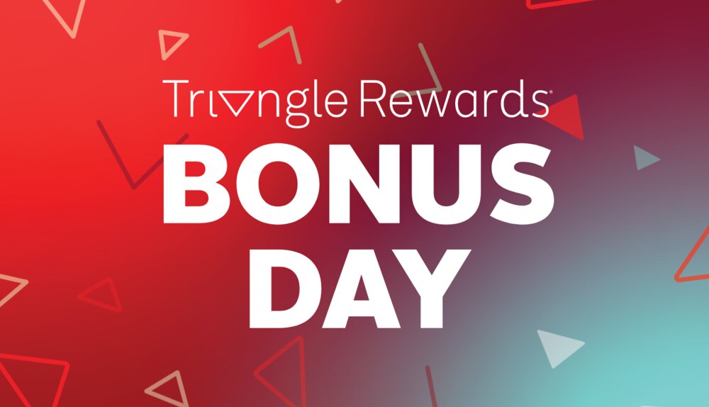 Triangle Rewards Bonus Days