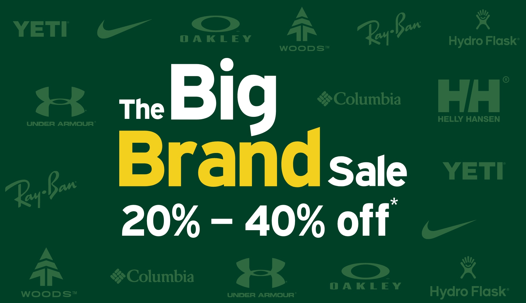 Shop the Big Brand Sale Oct 10-16