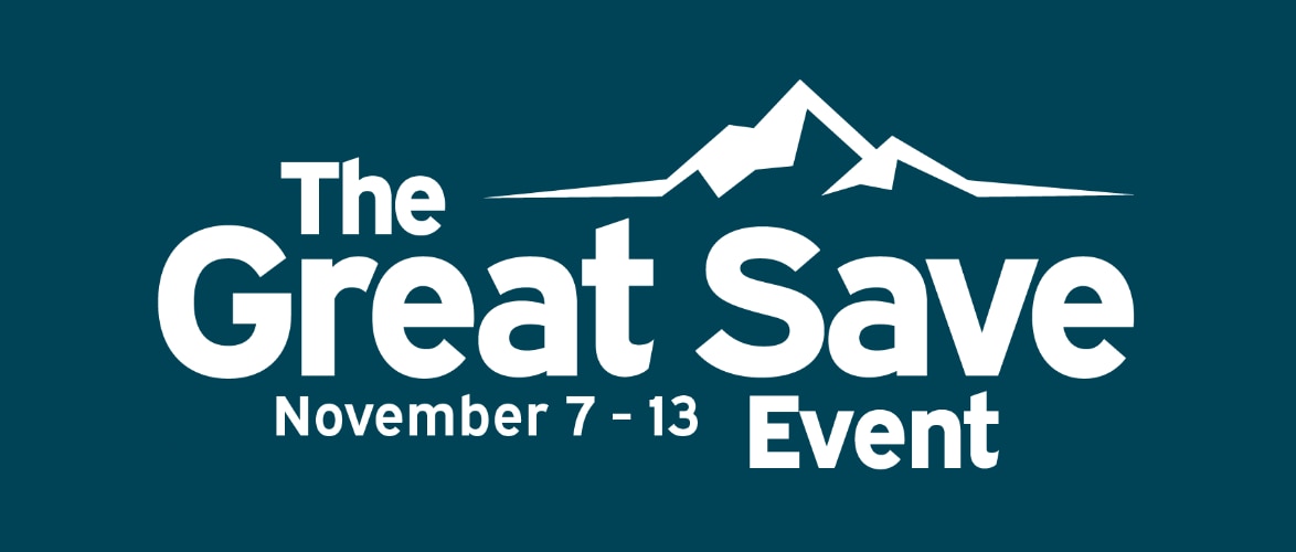 The Great Save Event 25% off* Full priced items + Free Same-Day Delivery**