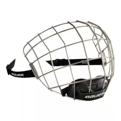Bauer Re-Akt Wire Hockey Cage Titanium Smoke