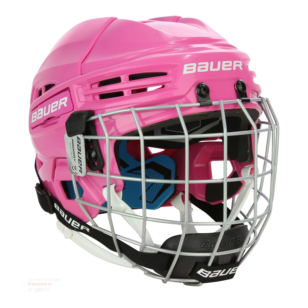 Image of Bauer Prodigy Youth Hockey Helmet Combo