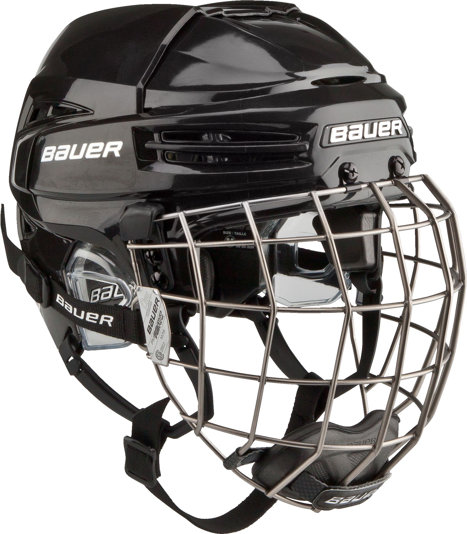 Image of Bauer Re-Akt 100 Youth Helmet Combo