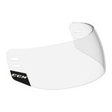 CCM Revision Certified Hockey Visor - Straight Curve Front_Angled_Right