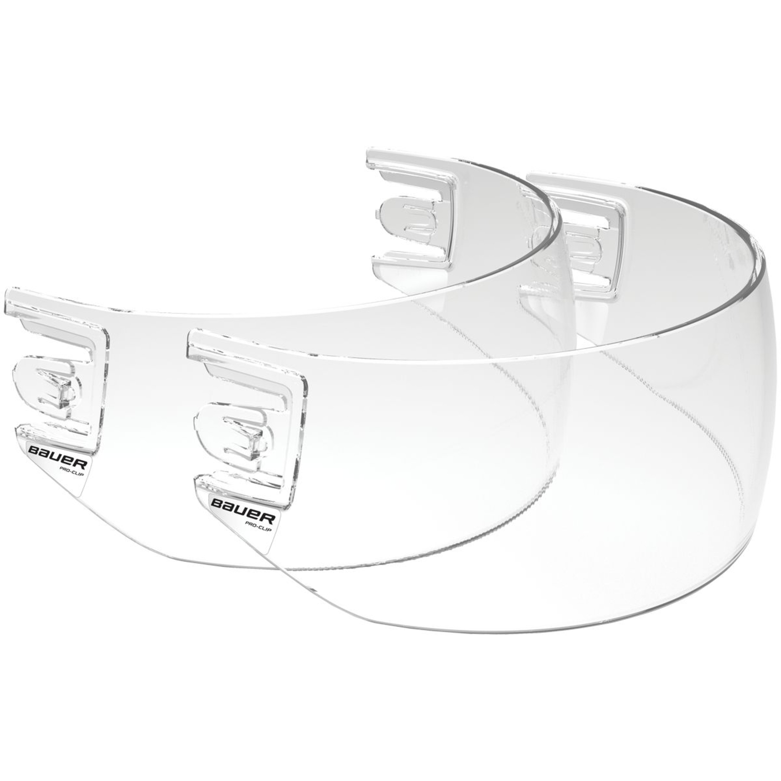 Bauer Pro-Clip Visor Replacement Lens 2 Pack Front_Angled_Right