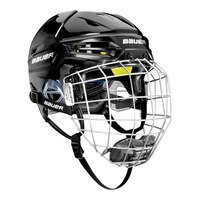 Bauer RE-AKT 95 Senior Hockey Helmet Combo Front_Angled_Right