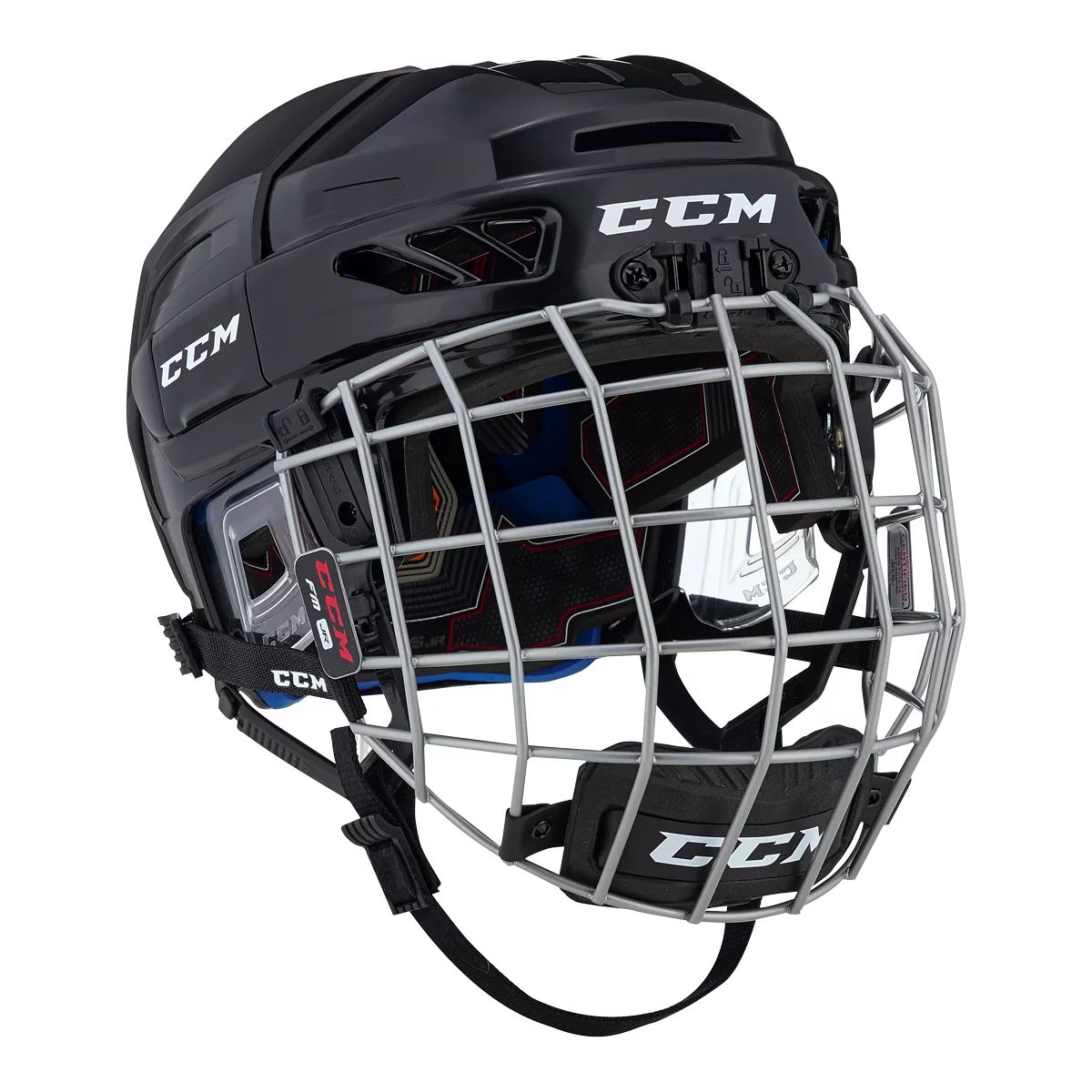 CCM Fitlite 3DS Junior Hockey Helmet Combo