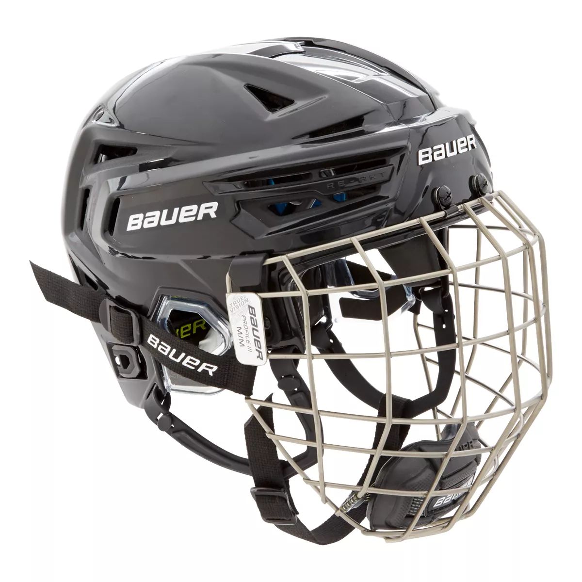 Image of Bauer Re-Akt 150 Senior Hockey Helmet Combo