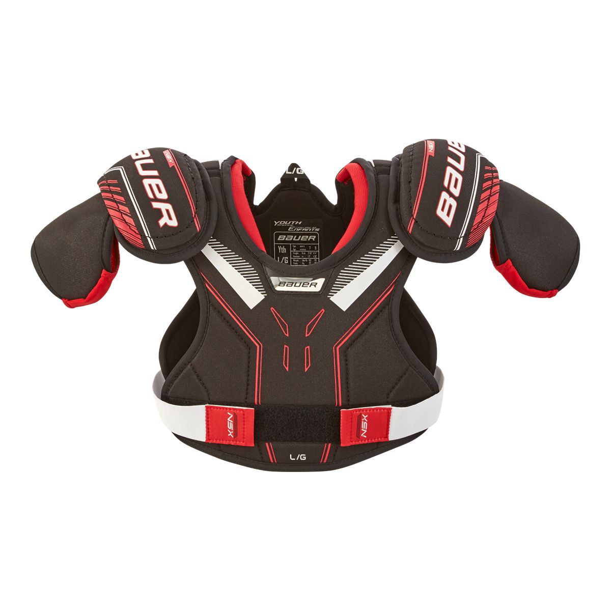 Bauer NSX Youth Shoulder Pads