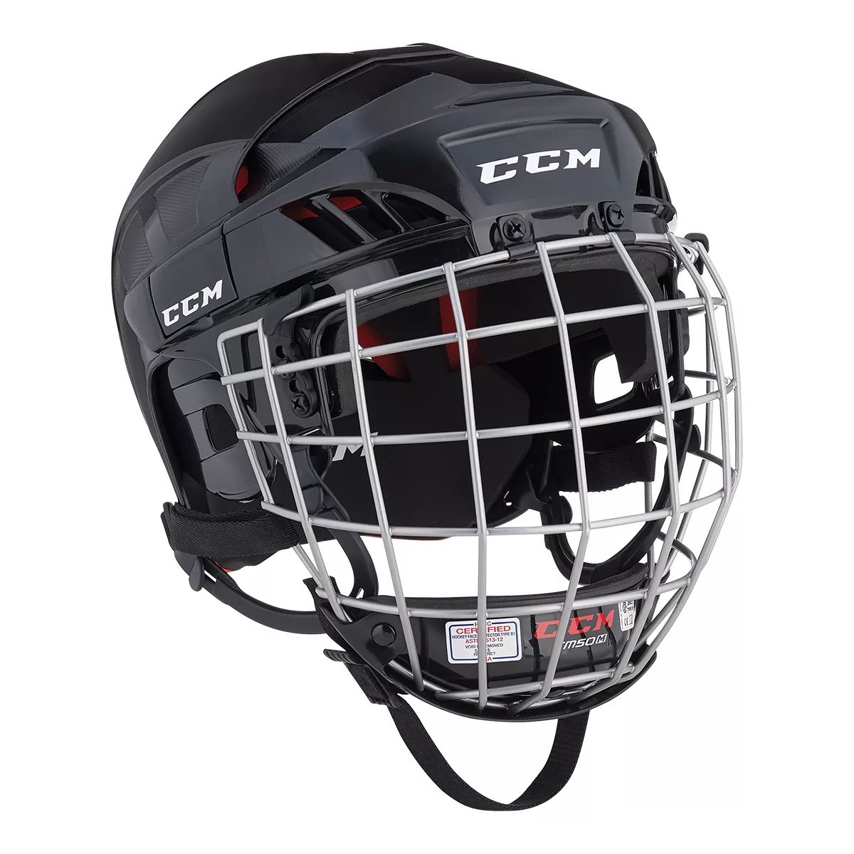 CCM 50 Senior Hockey Helmet Combo