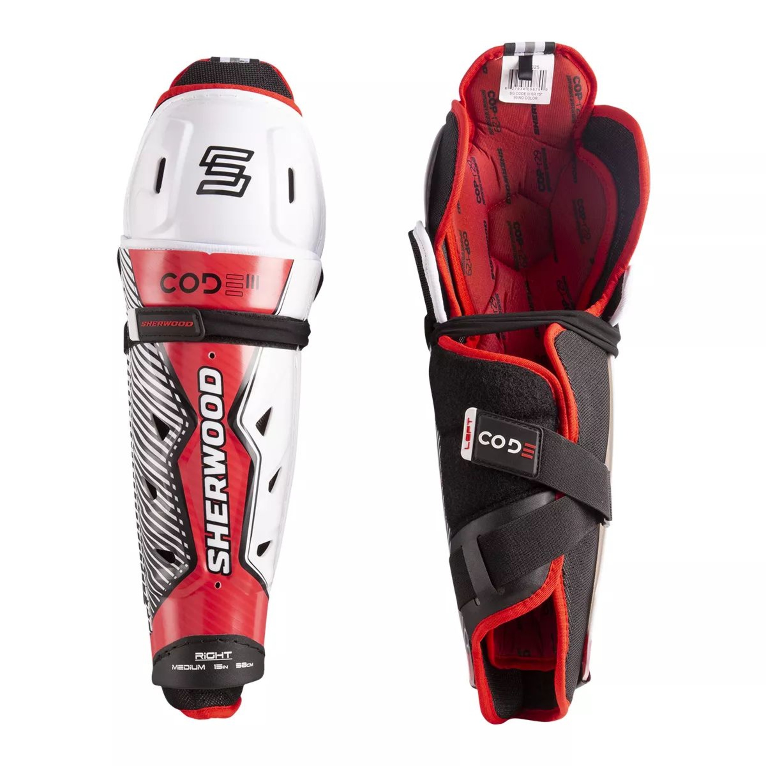 Sherwood Code III Senior Shin Guard
