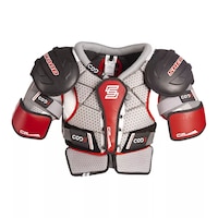 Sherwood Code V Junior Shoulder Pads Front_Flat