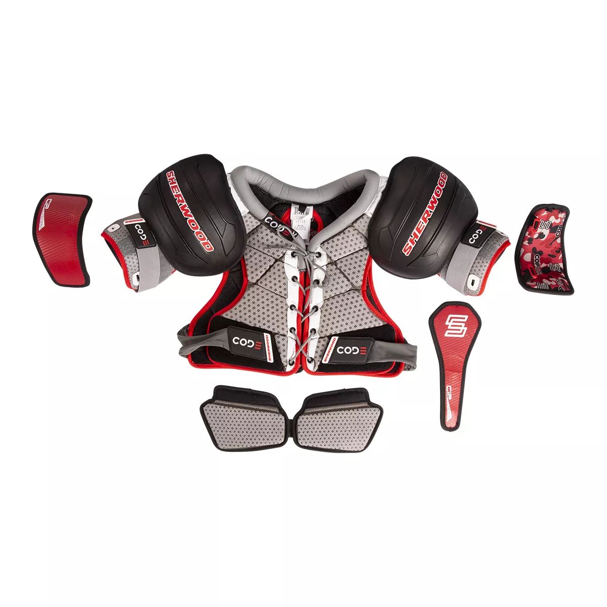 Sherwood Code V Junior Shoulder Pads Sportchek