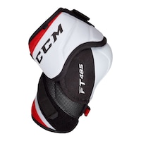 CCM Jetspeed FT485 Junior Elbow Pads Front_Three_Fourths_Angled_Right