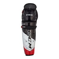 CCM Jetspeed FT475 Senior Shin Guards Front_Flat