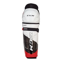 CCM Jetspeed FT485 Junior Shin Guards Front_Flat