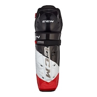 CCM Jetspeed FT4 Senior Shin Guards Front_Flat