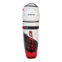 CCM Jetspeed FT4 Pro Junior Shin Guards Front_Flat