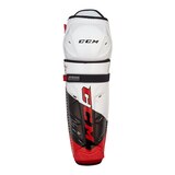 CCM Jetspeed FT4 Pro Senior Shin Guards Front_Flat