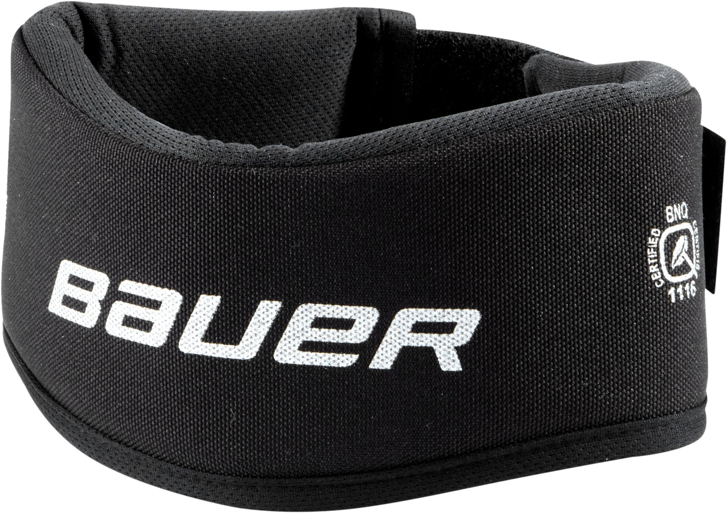 Bauer Senior NLP7 Core Neck Guard Collar Front_Angled_Left