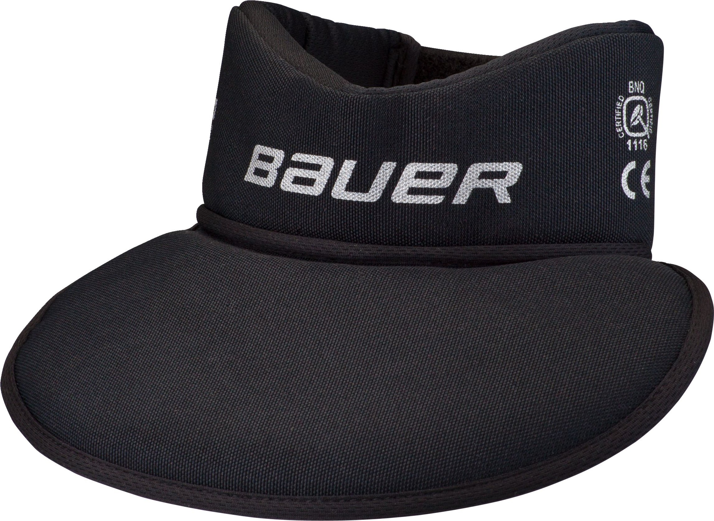 Bauer NLP8 Core Neck Guard Bib - Youth Front_Angled_Left