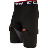 CCM Compression Senior Jock Shorts Front_Angled_Left