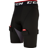 CCM Compression Senior Jock Shorts Front_Angled_Left