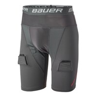 Bauer Pro CMF Senior Lock Jock Short Front_Angled_Left