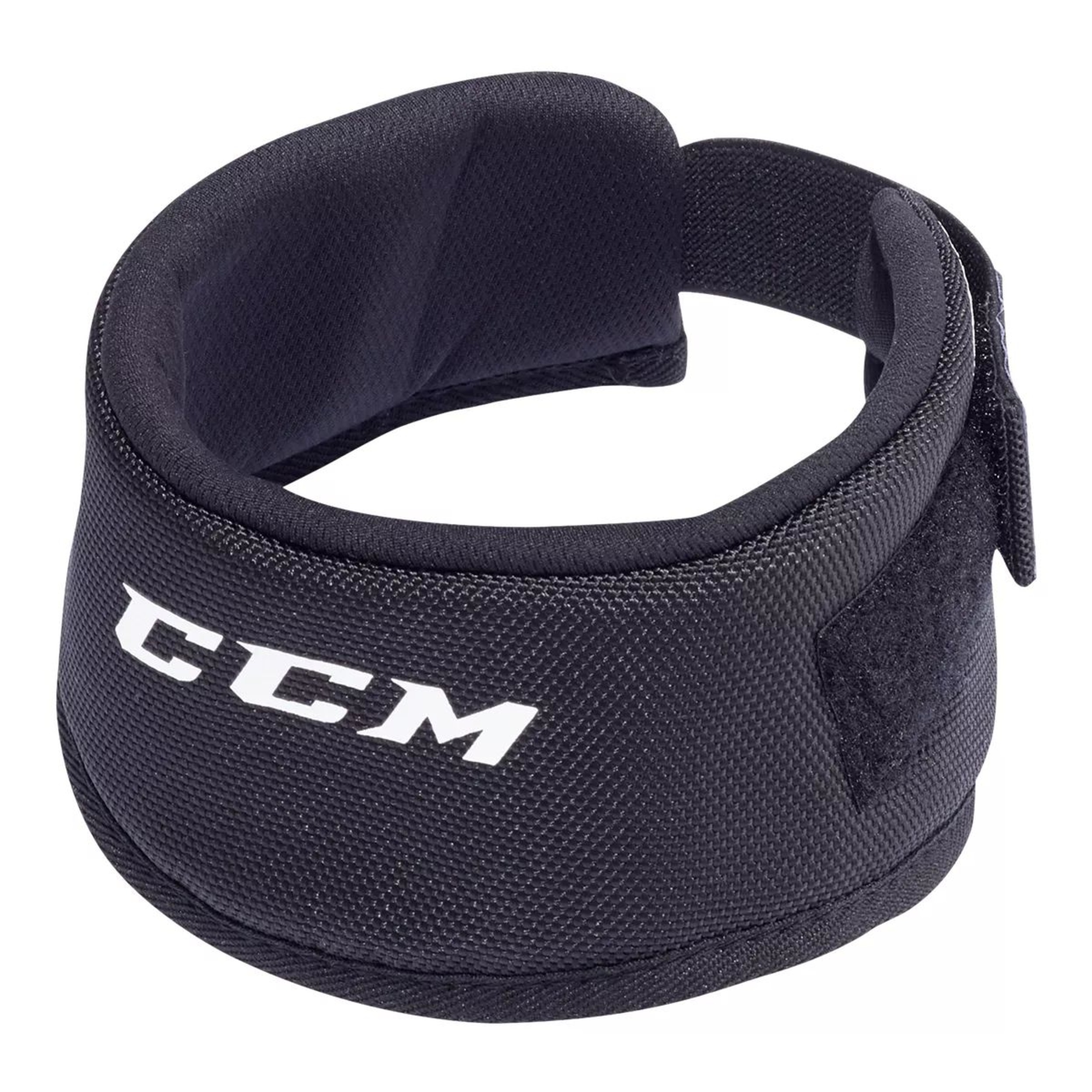 CCM 900 Junior Neck Guard Front_Angled_Left