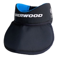 Sherwood T60 Junior Hockey Neck Guard Bib Front_Angled_Left