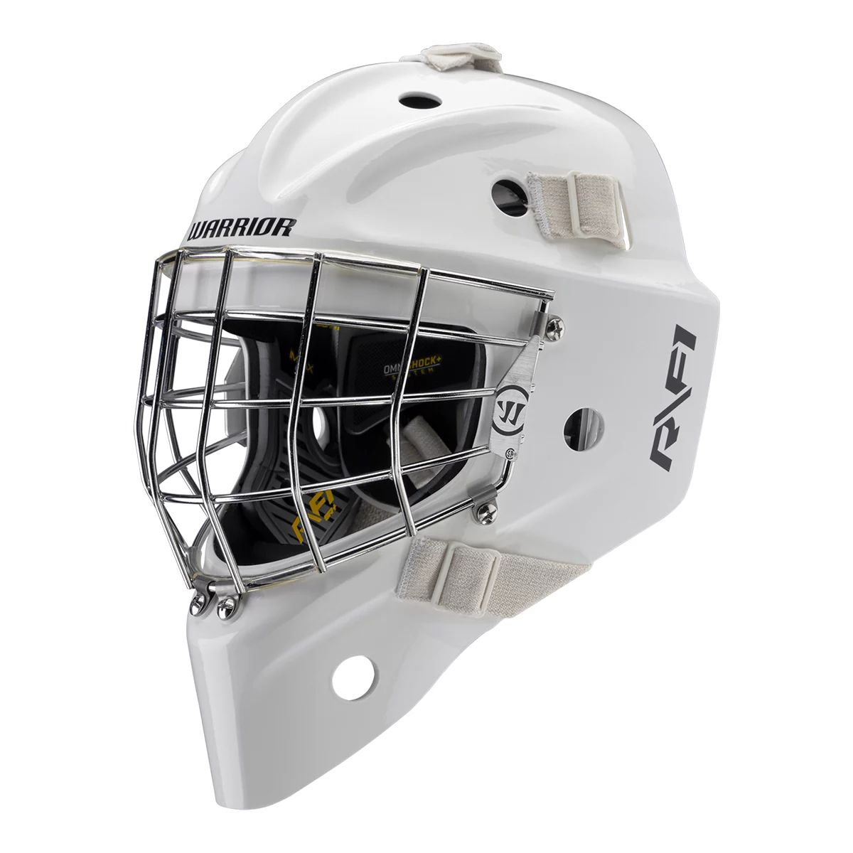 Warrior Ritual F1 + Senior Goalie Mask