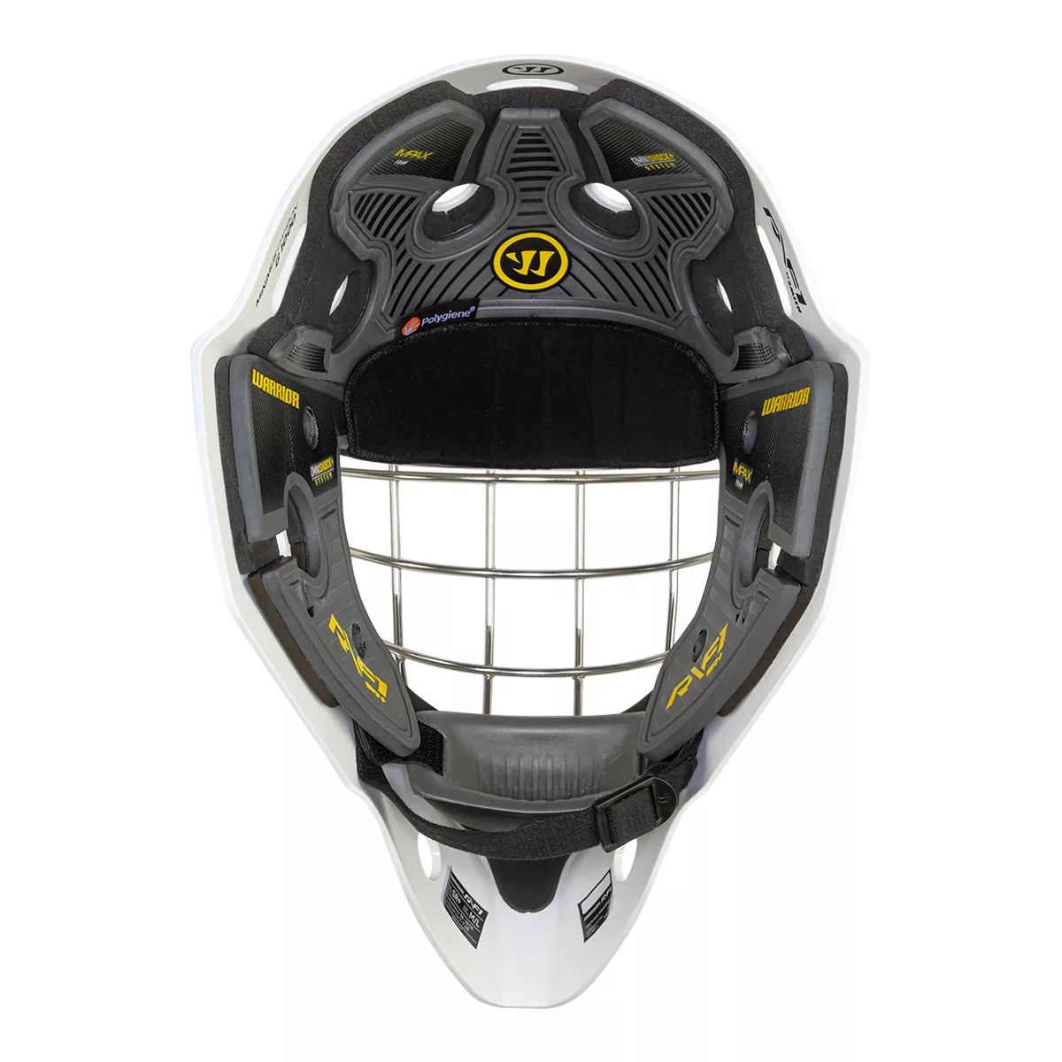 Warrior Ritual F1 + Senior Goalie Mask