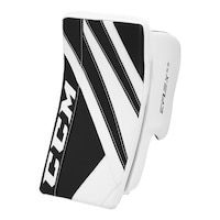 CCM Extreme Flex E5.5 Youth Blocker Front_Angled_Left