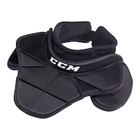 CCM BNQ Junior Goalie Throat Collar Front_Angled_Left