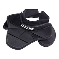 CCM F22 BNQ Senior Goalie Throat Collar Front_Angled_Left