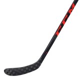 CCM Jetspeed FT4 Grip Intermediate Hockey Stick Front_Angled_Left