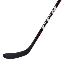 CCM Jetspeed FT465 Grip Intermediate Hockey Stick Front_Angled_Left