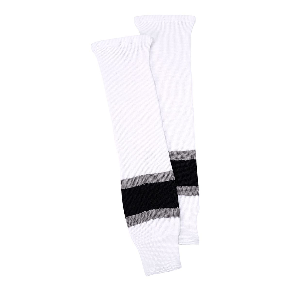 CCM S100PT NHL Knit Socks White (Away Game) Senior 28 Inch