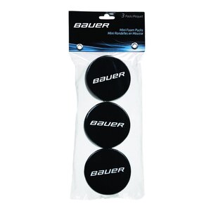 Bauer Mini Foam Pucks 3pk