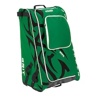 GRIT Senior/Junior HTFX Tower Wheels/Carry Hockey Bag, 33" Front_Three_Fourths_Angled_Right
