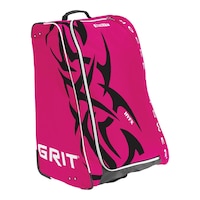 GRIT Junior HYFX Tower Wheels/Carry Hockey Bag, 30" Front_Three_Fourths_Angled_Right