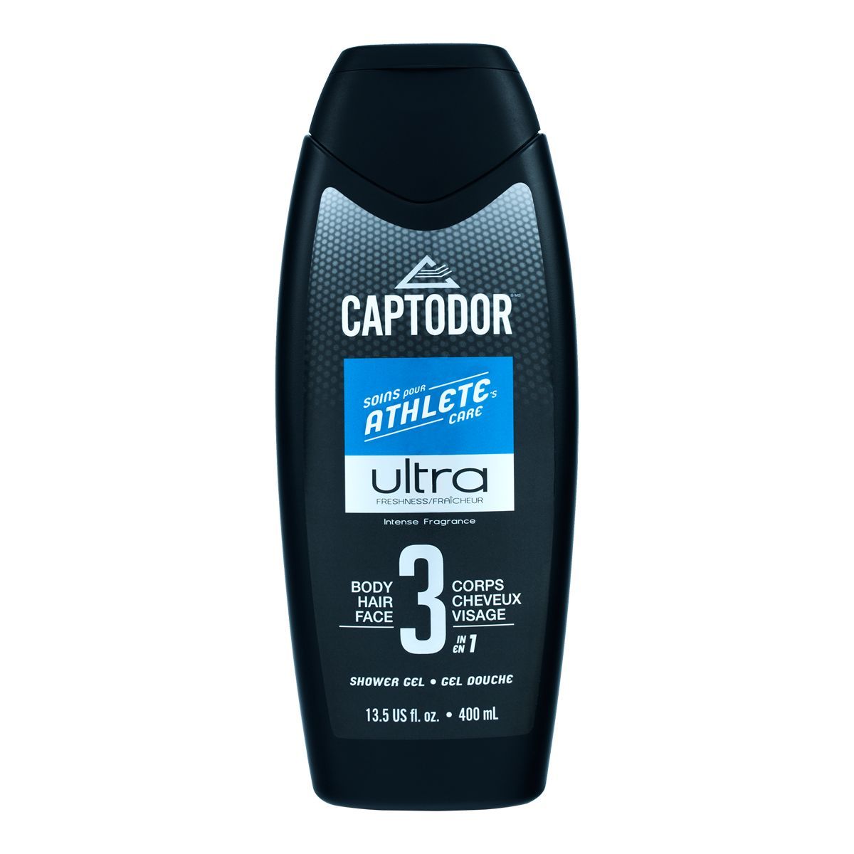 CAPTODOR 3-IN-1 SHOWER GEL 400 ML- ULTRA