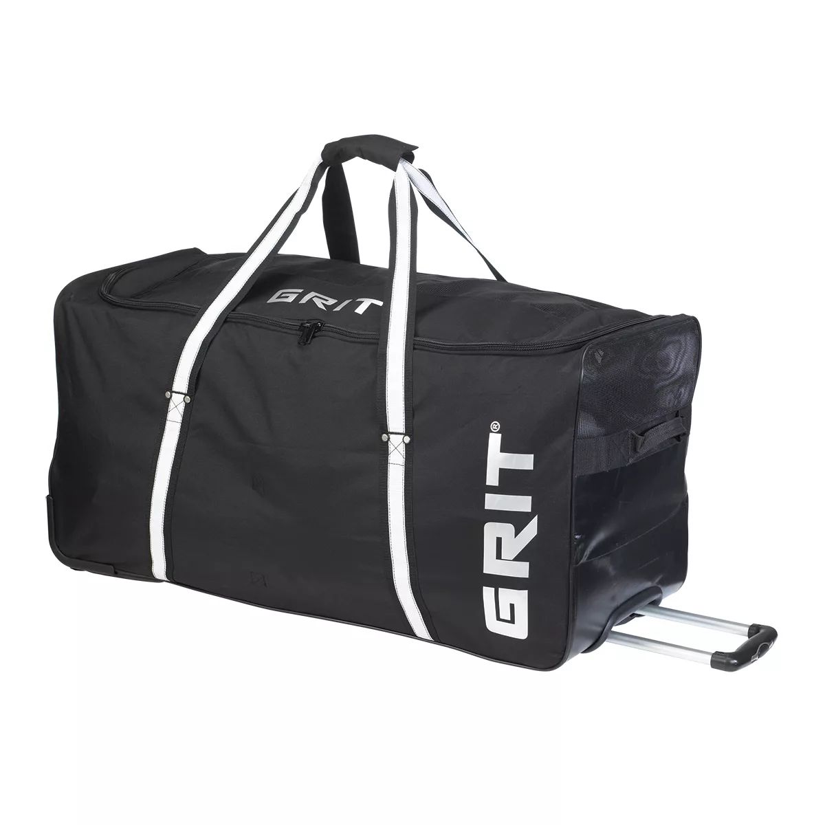 GRIT Senior HX1 Wheels Hockey Bag, 36" Front_Three_Fourths_Angled_Left