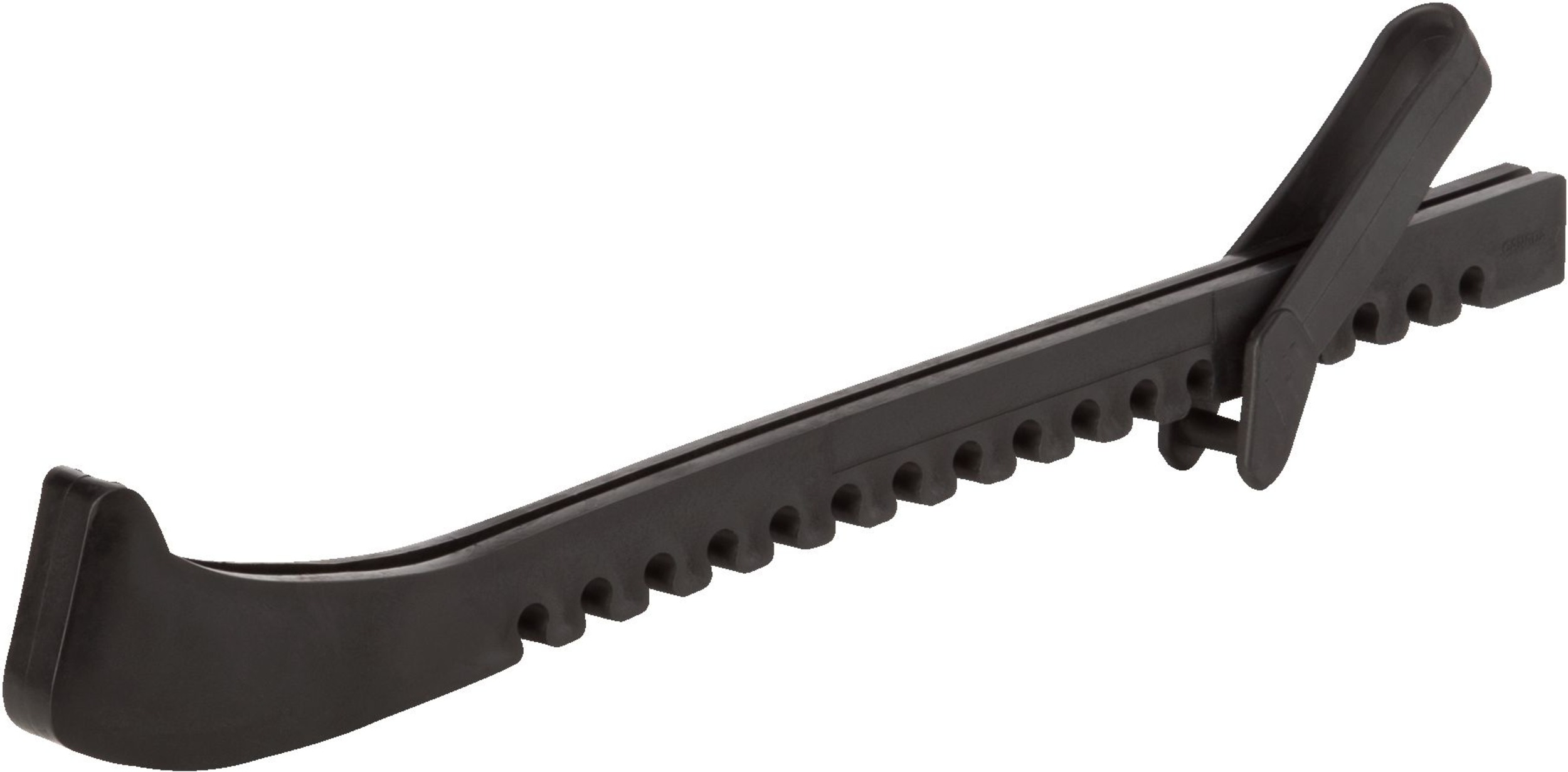 Sherwood Deluxe Rubber Hockey Guard Front_Three_Fourths_Angled_Left