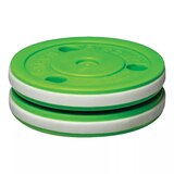 Green Biscuit Pro Training Puck Front_Elevated