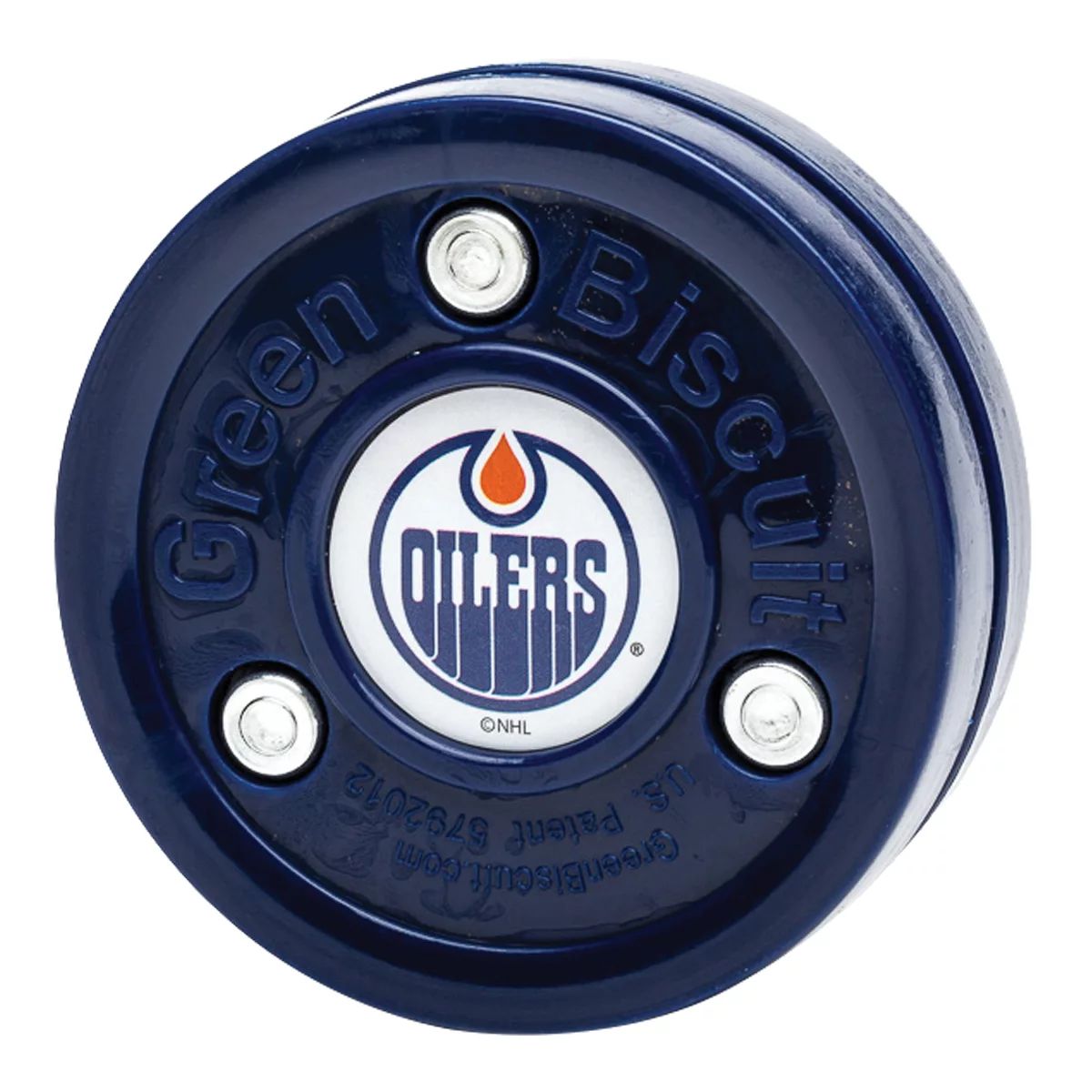 Green Biscuit Training Puck - NHL