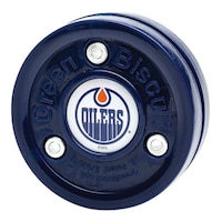 Green Biscuit Training Puck - NHL Front_Angled_Left