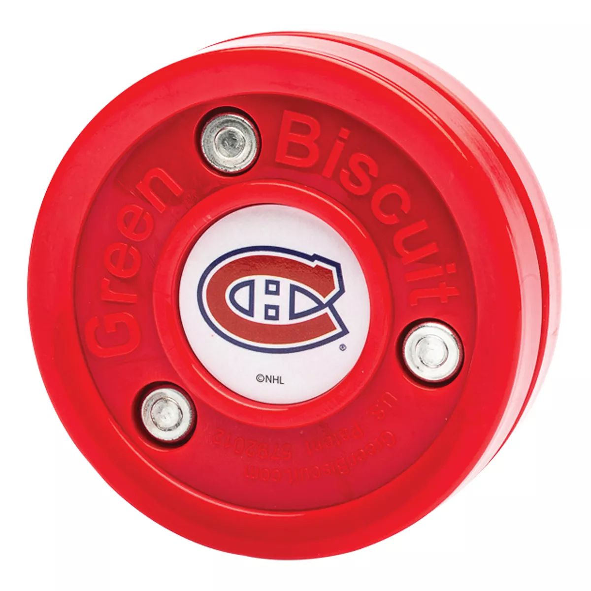 Green Biscuit Training Puck - NHL