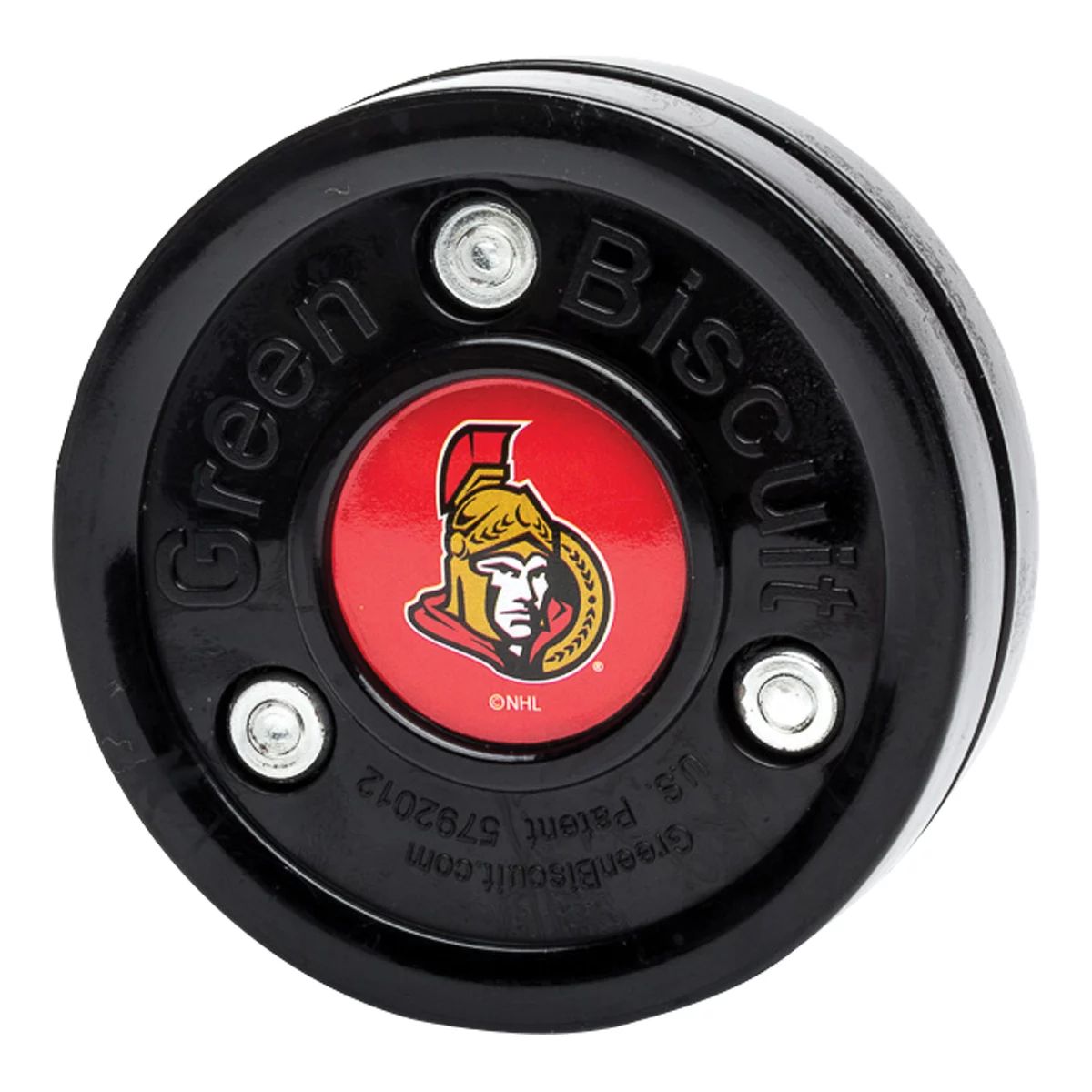 Green Biscuit Training Puck - NHL